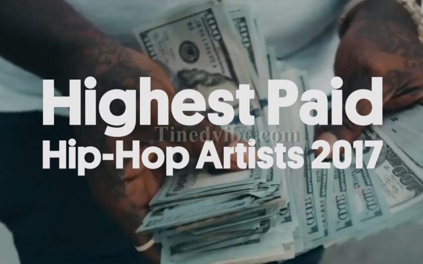 2017 Highest Paid Hip Hop Artists Finally Released by Forbes Magazine