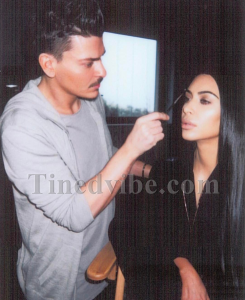 Kim Kardashian Makeup Tutorial With Mario - Kim kardashian west