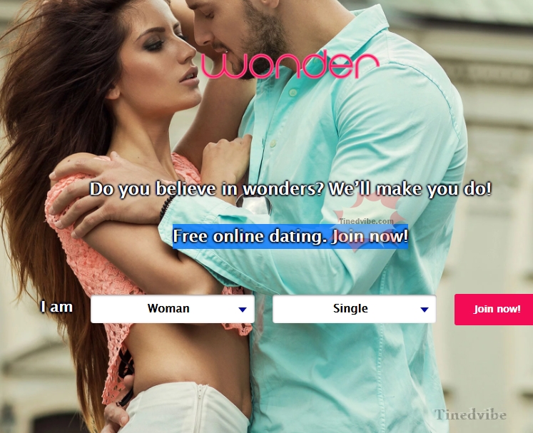 Join Wonder Free Online Dating Registration - Wonder Single Sign Up