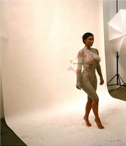 Kim Kardashian shares nude photo from KKW fragrance photo shoot
