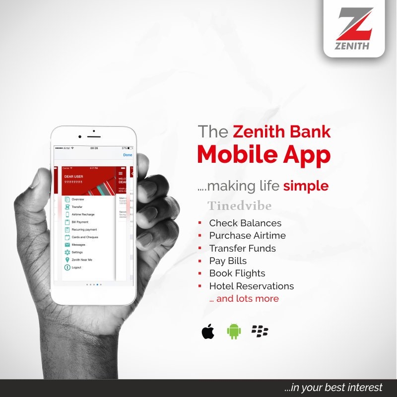 How To Use Zenith Internet Banking App for Transaction