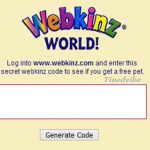 Webkinz Adoption Codes