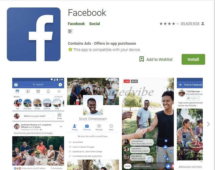 Download Facebook App For Android