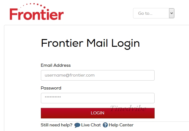frontier mail login