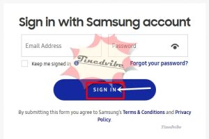 samsung cloud Sign In