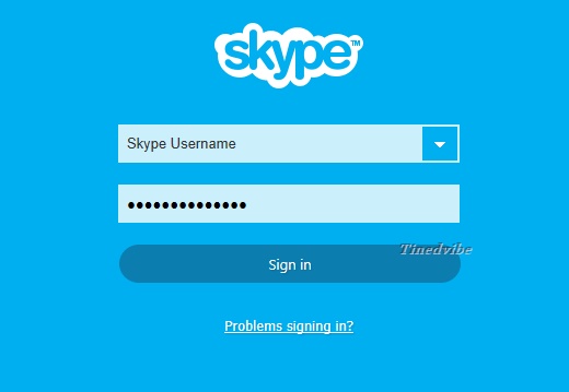 Skype online login