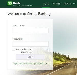 Access TD Bank Online Login