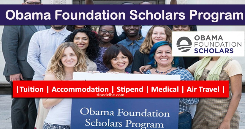 Obama Foundation Scholars Program 2021-2022
