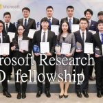 Microsoft Research PhD Fellowship Application For International Students