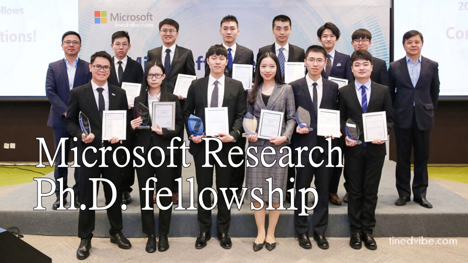 Microsoft Research PhD fellowship