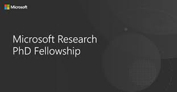 Microsoft Research PhD Fellowship for Canada