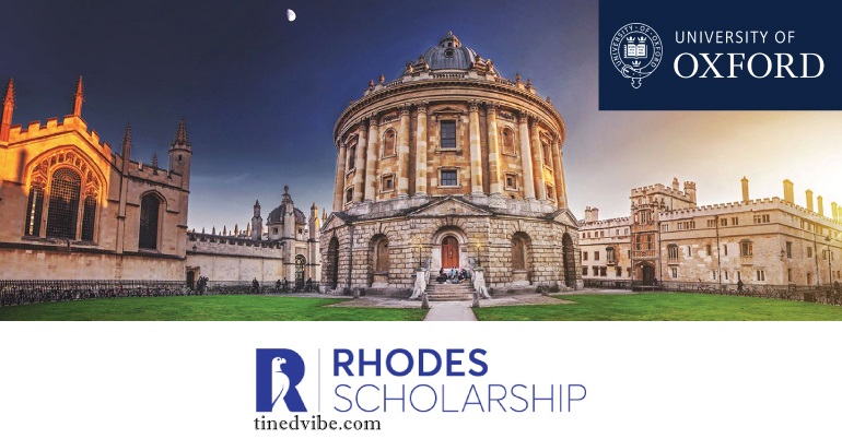 2022 Rhodes Scholarship at University of Oxford