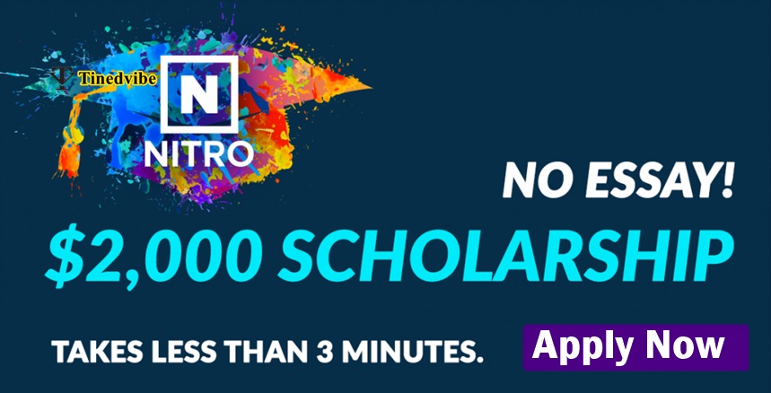 $2,000 Nitro Scholarship 2022