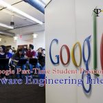 Google Part-Time Student Position Software Engineering